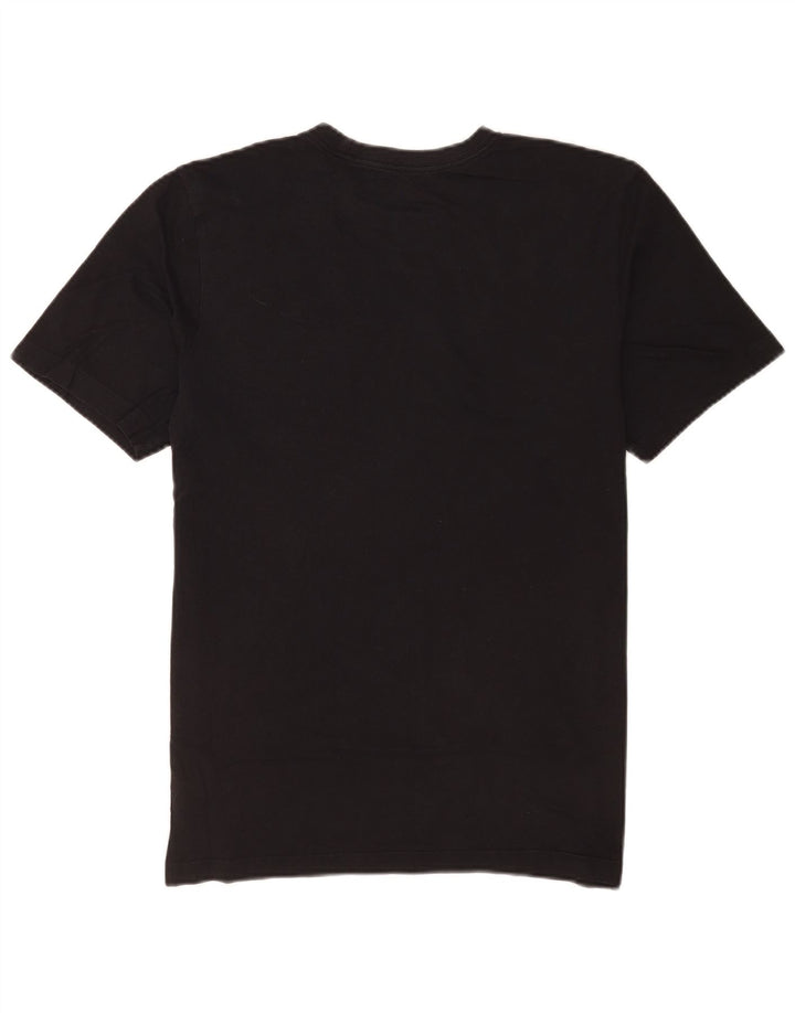 Nike Mens T-Shirt Top Medium Black Cotton