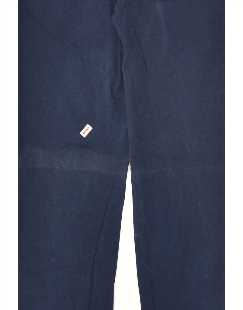 J. CREW Womens City Fit Straight Casual Trousers US 0 XS W28 L28 Navy Blue | Vintage J. Crew | Thrift | Second-Hand J. Crew | Used Clothing | Messina Hembry 