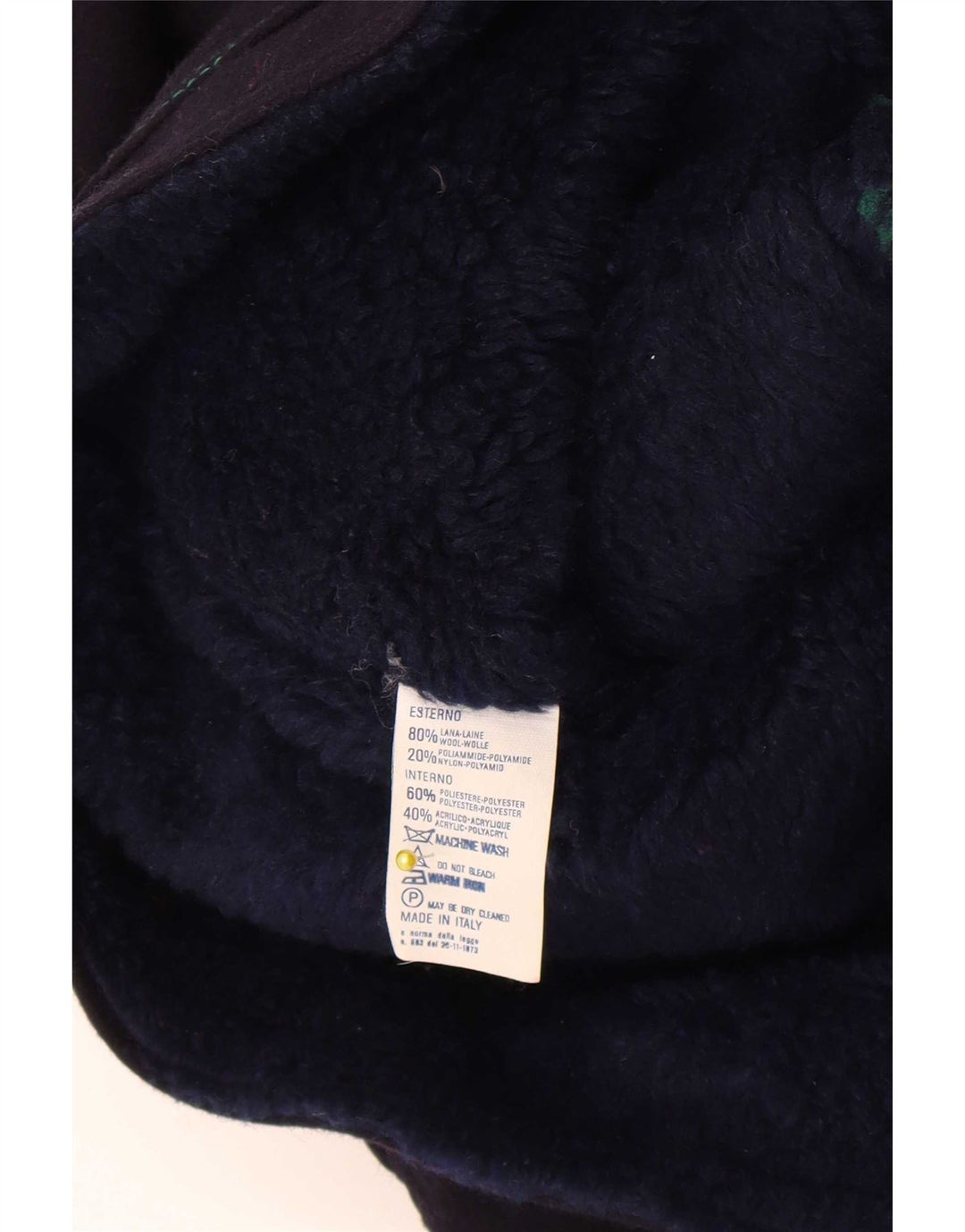 POP 84 Womens 3/4 Sleeve Oversized Utility Jacket EU 36 Small Navy Blue