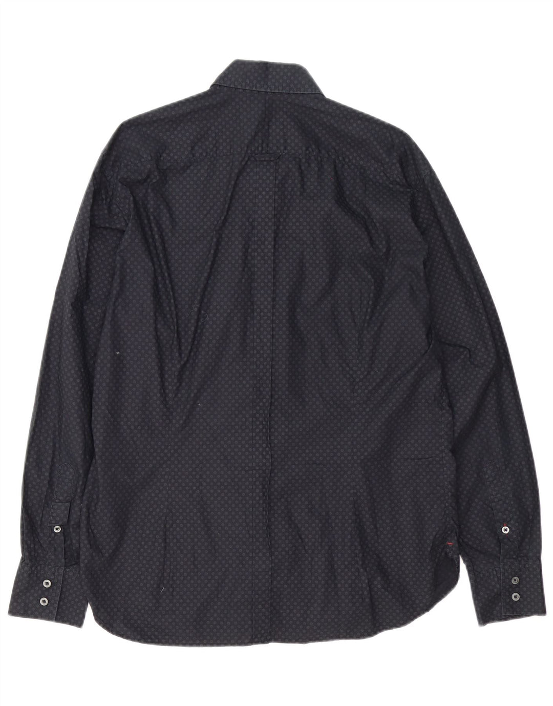 Paul Smith Mens Classic Fit Shirt XL Black Spotted Cotton
