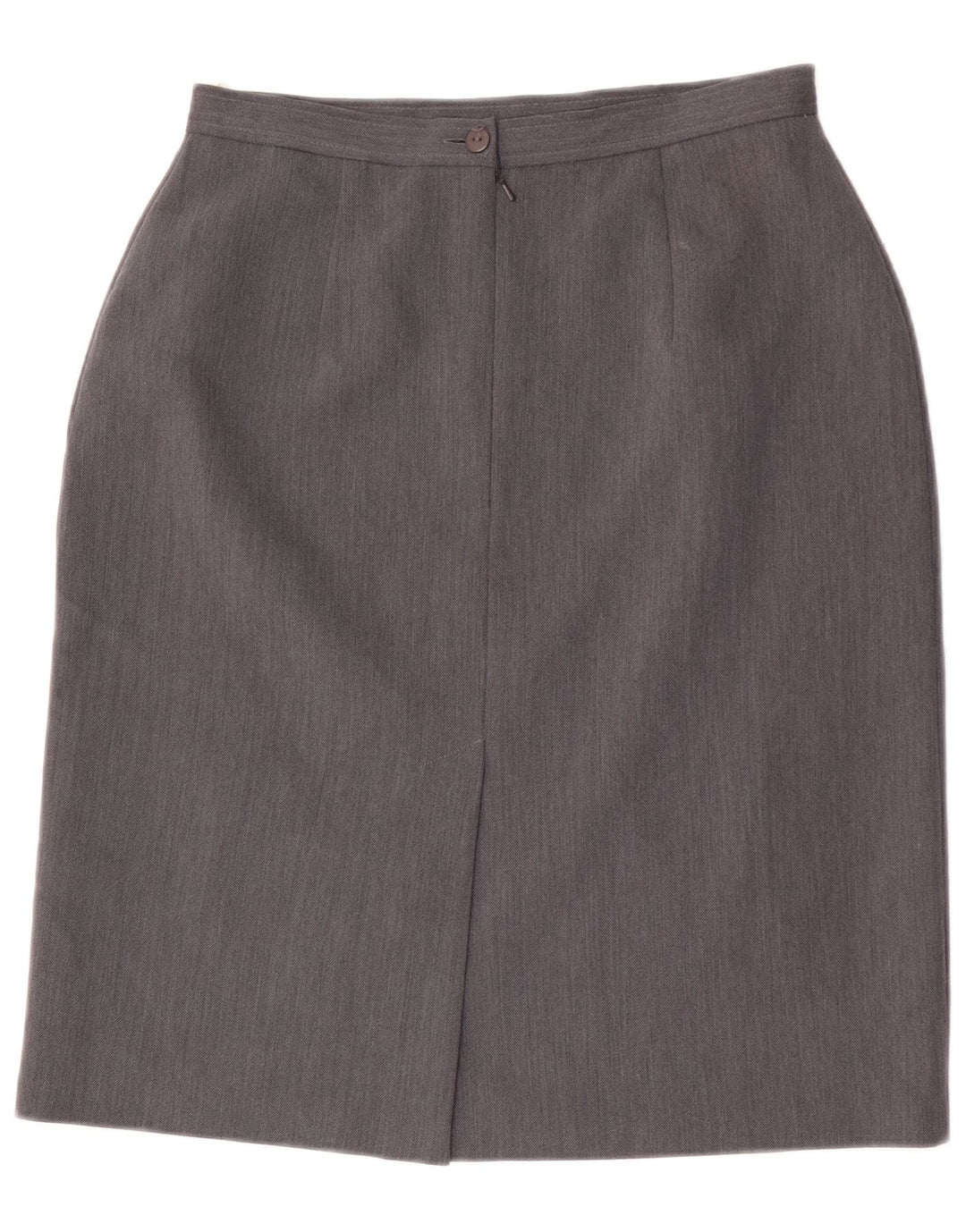 St. Bernard Womens Straight Skirt UK 14 Medium W28  Grey Polyester
