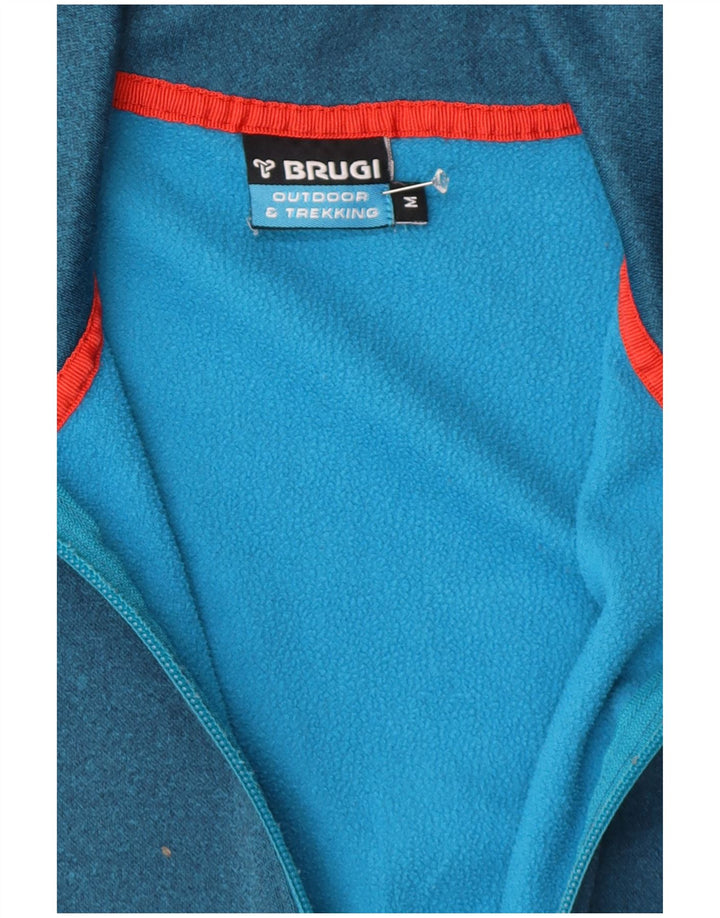 Brugi Womens Tracksuit Top Jacket UK 14 Medium Blue