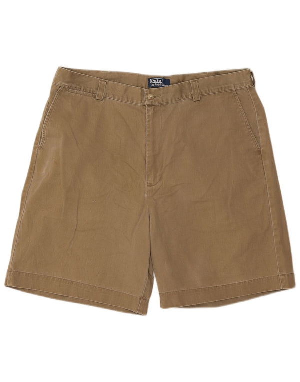 Polo Ralph Lauren Mens Chino Shorts W38 XL  Beige Cotton