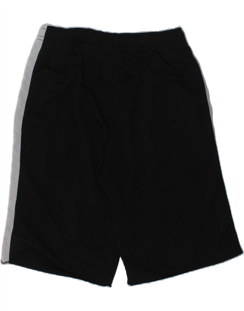 NIKE Boys Sport Shorts 10-11 Years Medium Black Colourblock Polyester | Vintage Nike | Thrift | Second-Hand Nike | Used Clothing | Messina Hembry 