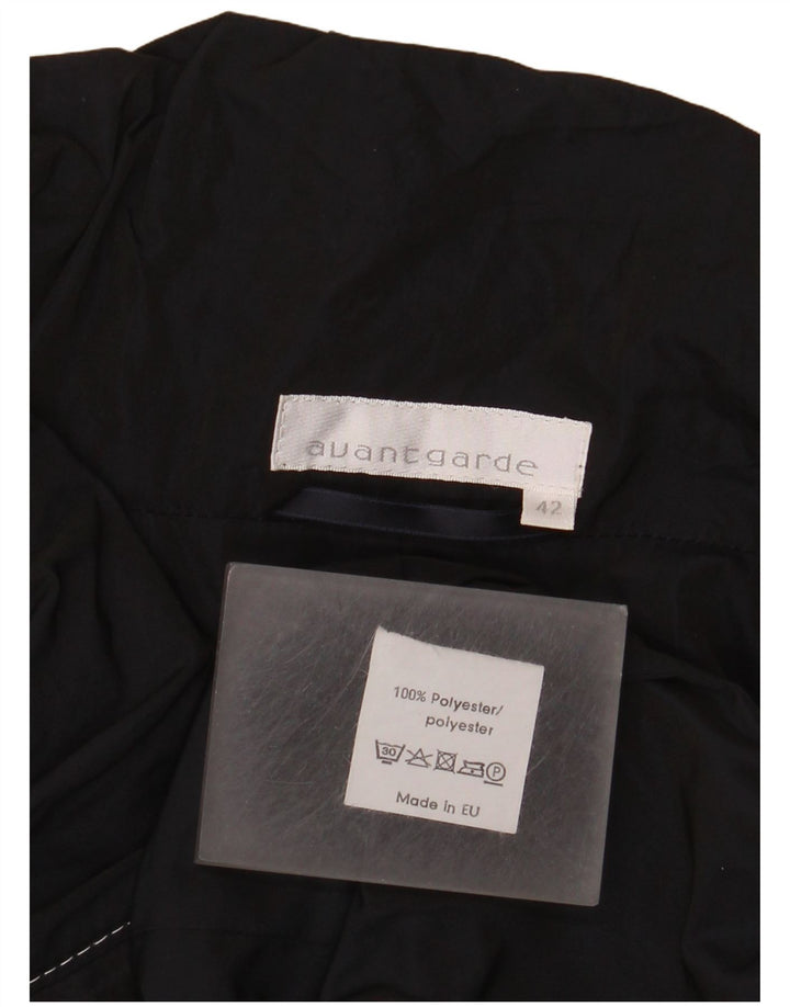 Avant Garde Womens Gilet EU 42 Large Black Polyester