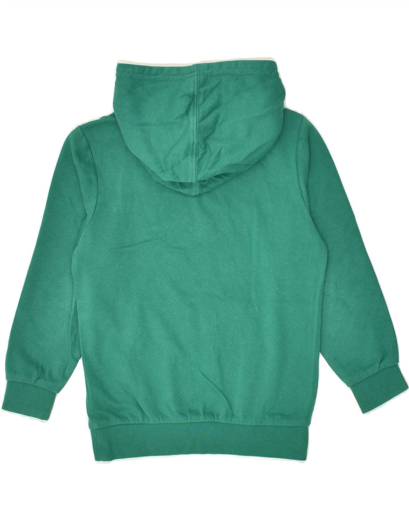 CHAMPION Boys Graphic Hoodie Jumper 5-6 Years XS Green Cotton | Vintage Champion | Thrift | Second-Hand Champion | Used Clothing | Messina Hembry 