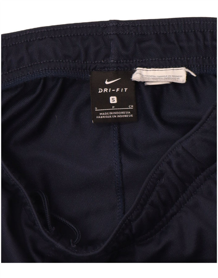 Nike Mens Dri Fit Tracksuit Trousers Small  Navy Blue
