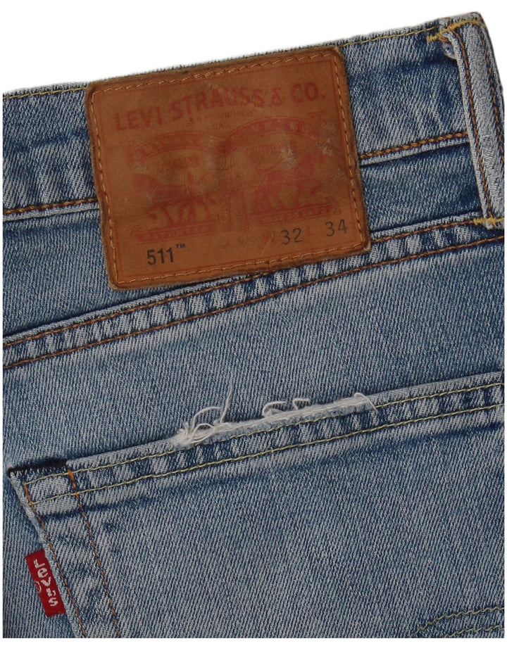 Levi's Mens 511 Slim Jeans W32 L27 Blue
