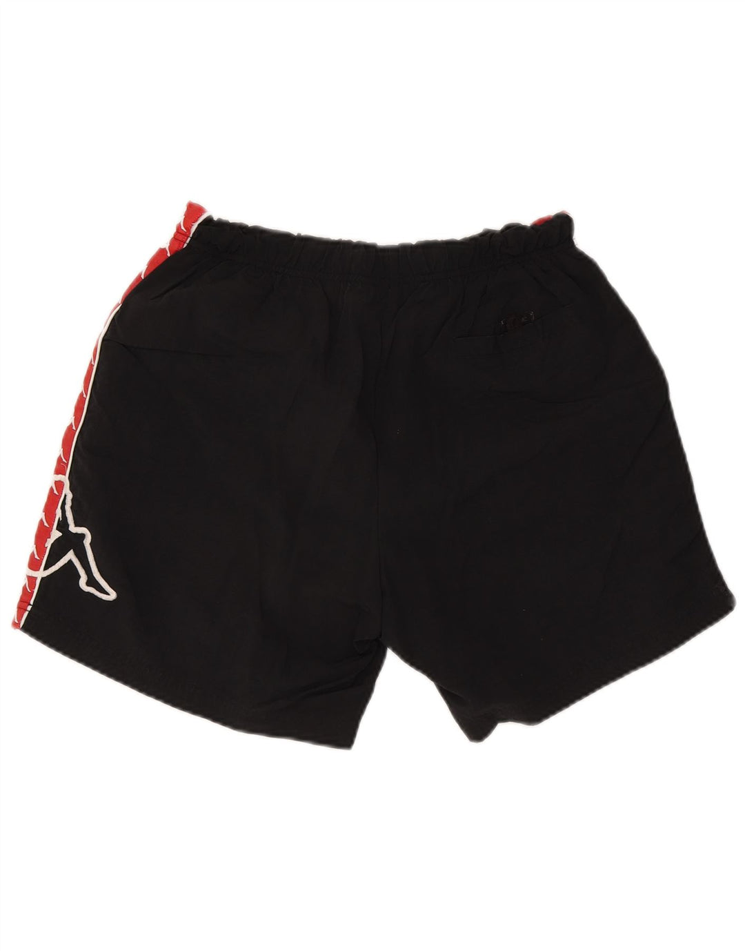 KAPPA Mens Graphic Sport Shorts XL  Black Nylon