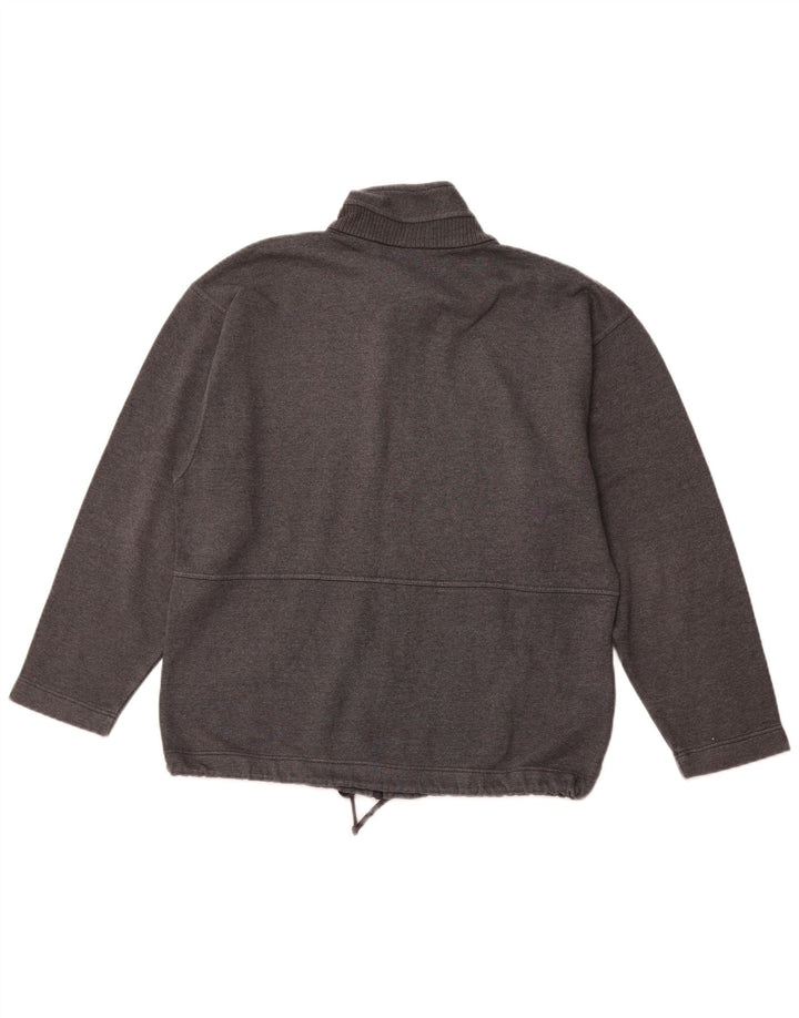 SERGIO TACCHINI Mens Tracksuit Top Jacket Medium Grey Cotton