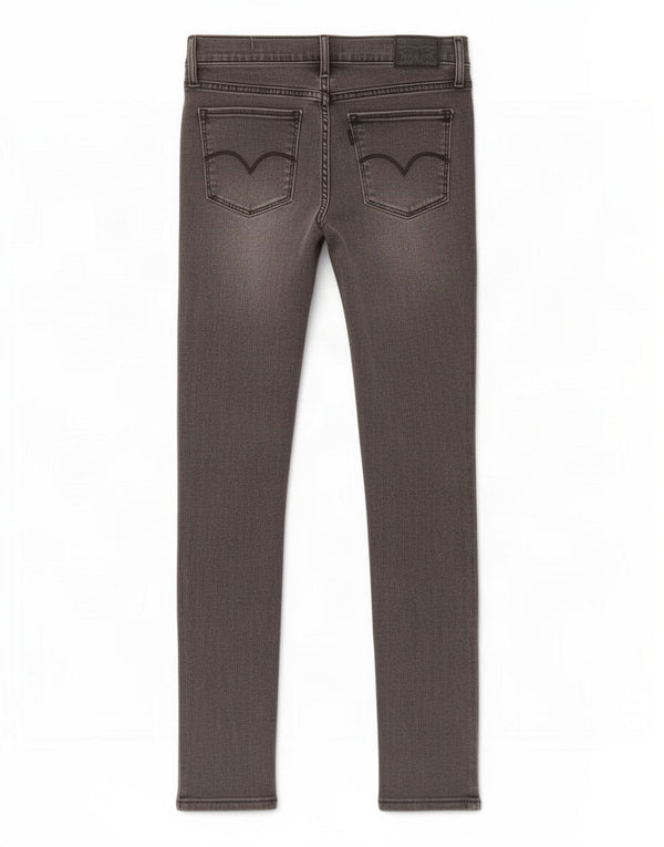 Levi's Womens 310 Shaping Super Skinny Jeans W29 L27 Grey Cotton