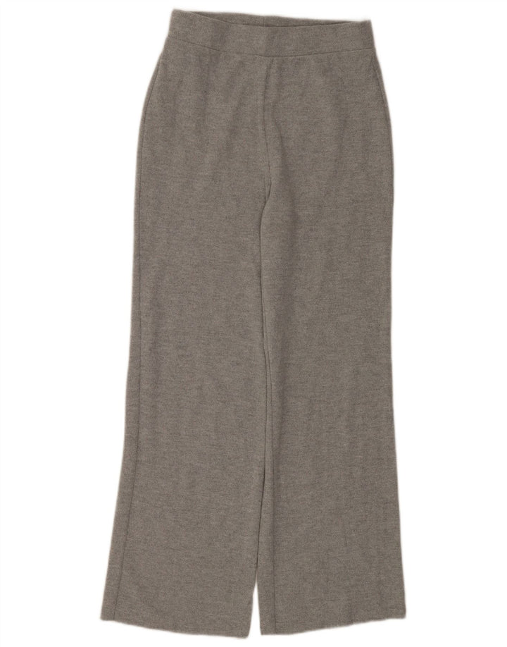 Zara Womens Tracksuit Trousers UK 10 Small  Grey Polyester