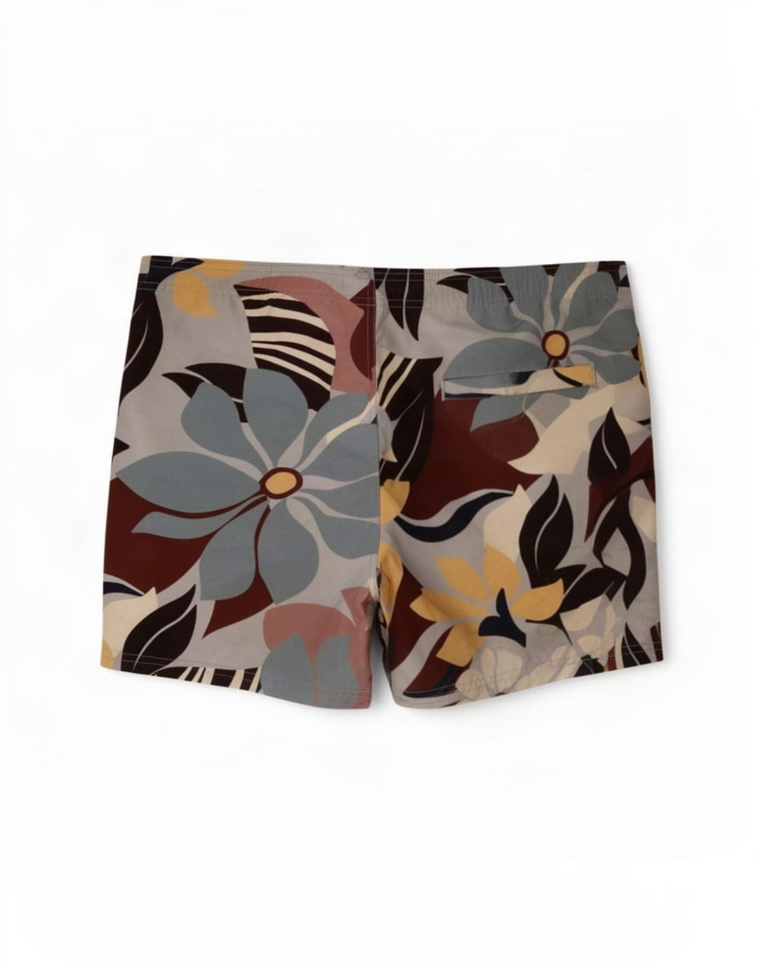 Reiss Mens Swimming Shorts Medium Multicoloured Floral Polyester
