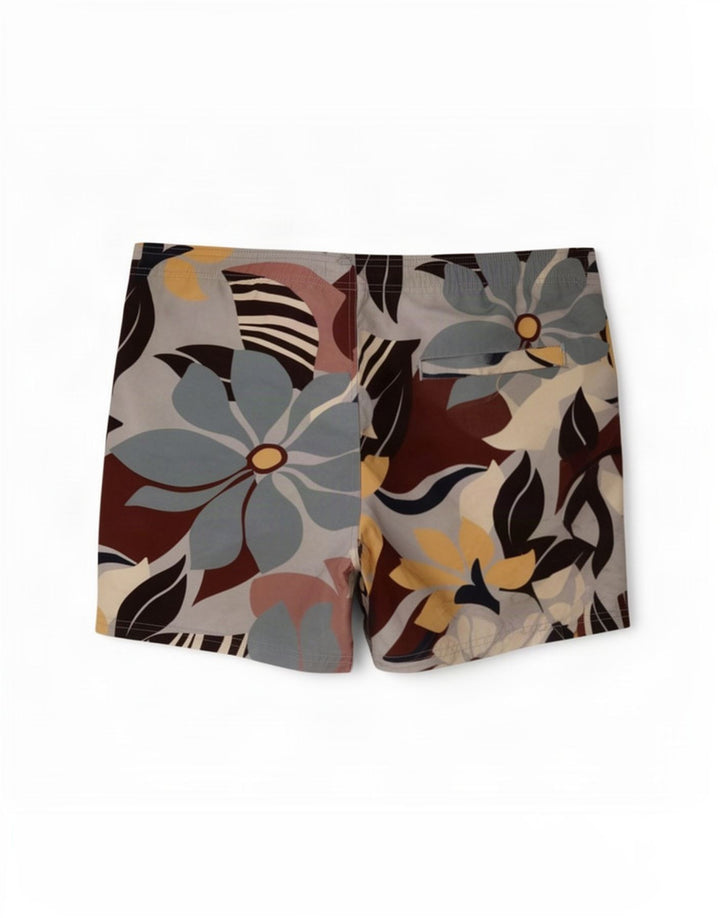 Reiss Mens Swimming Shorts Medium Multicoloured Floral Polyester