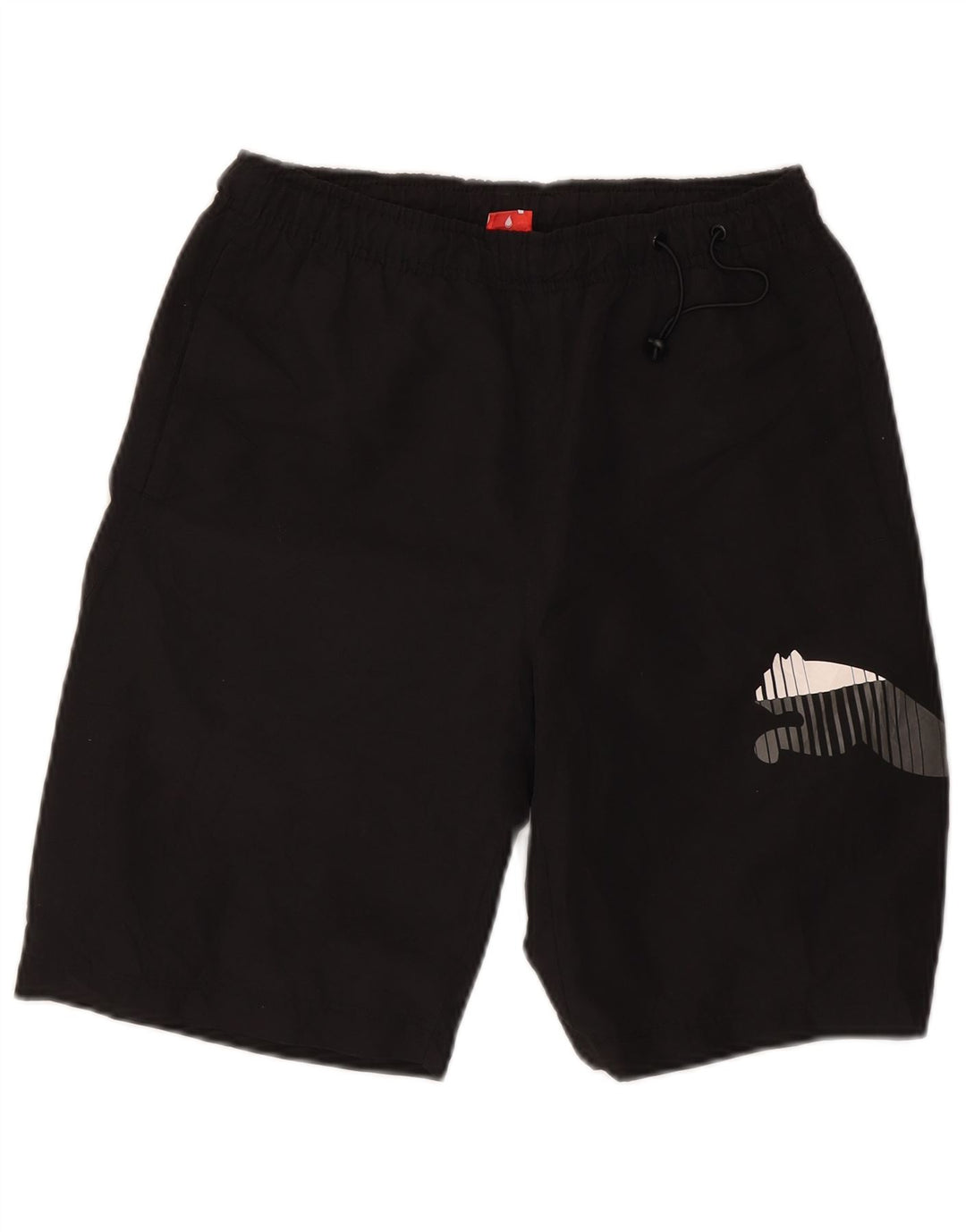 Puma Mens Graphic Sport Shorts Small Black