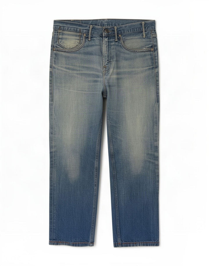 Levi's Mens Straight Jeans W32 L27 Blue
