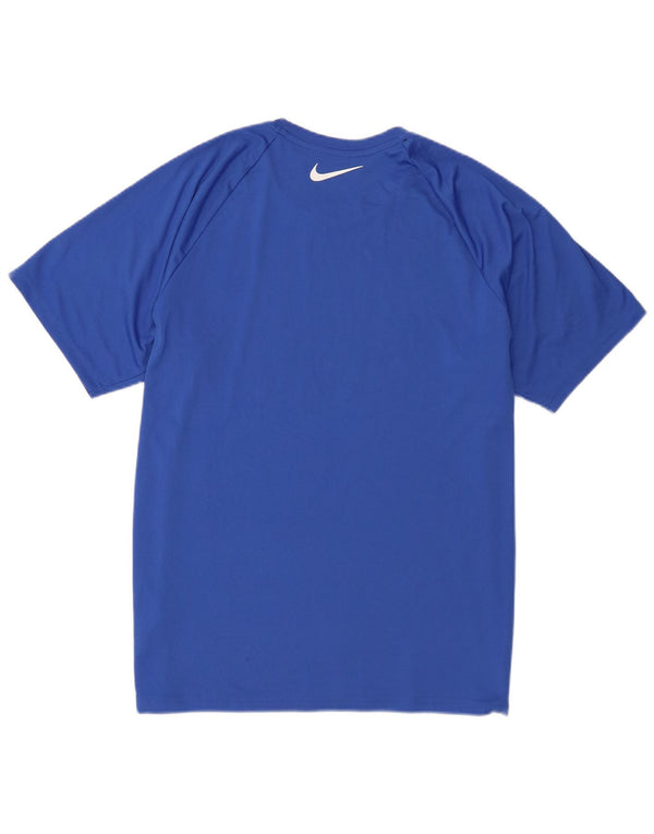 Nike Mens Dri Fit Graphic T-Shirt Top Large Blue