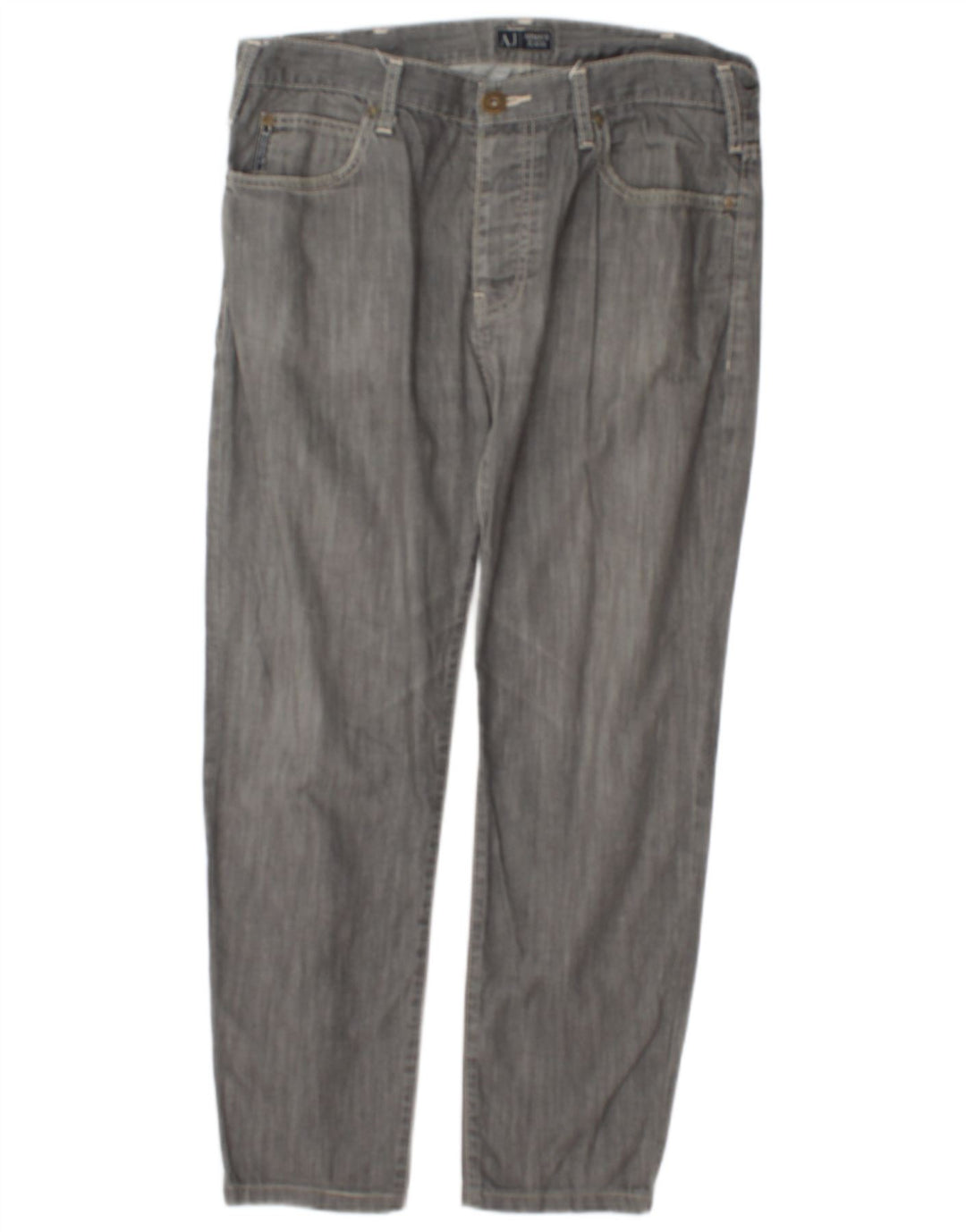 Armani Mens Slim Jeans W33 L27 Grey