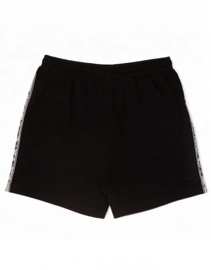 Diadora Mens Graphic Sport Shorts Medium Black Colourblock Polyester