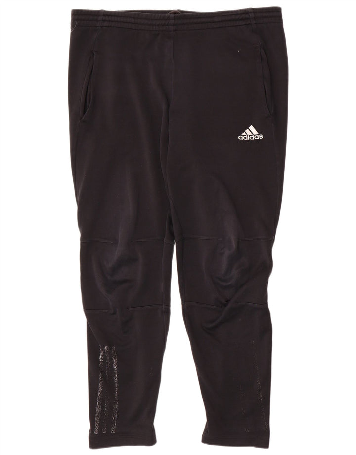 ADIDAS Mens Tracksuit Trousers UK 38/40 Medium Black