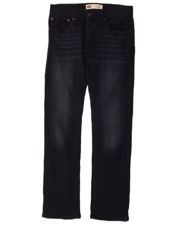 Levi's Boys 511 Slim Jeans 15-16 Years W28 L28 Navy Blue Cotton