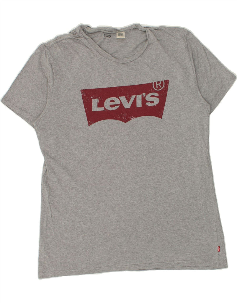 LEVI'S Mens Graphic T-Shirt Top Large Grey | Vintage Levi's | Thrift | Second-Hand Levi's | Used Clothing | Messina Hembry 