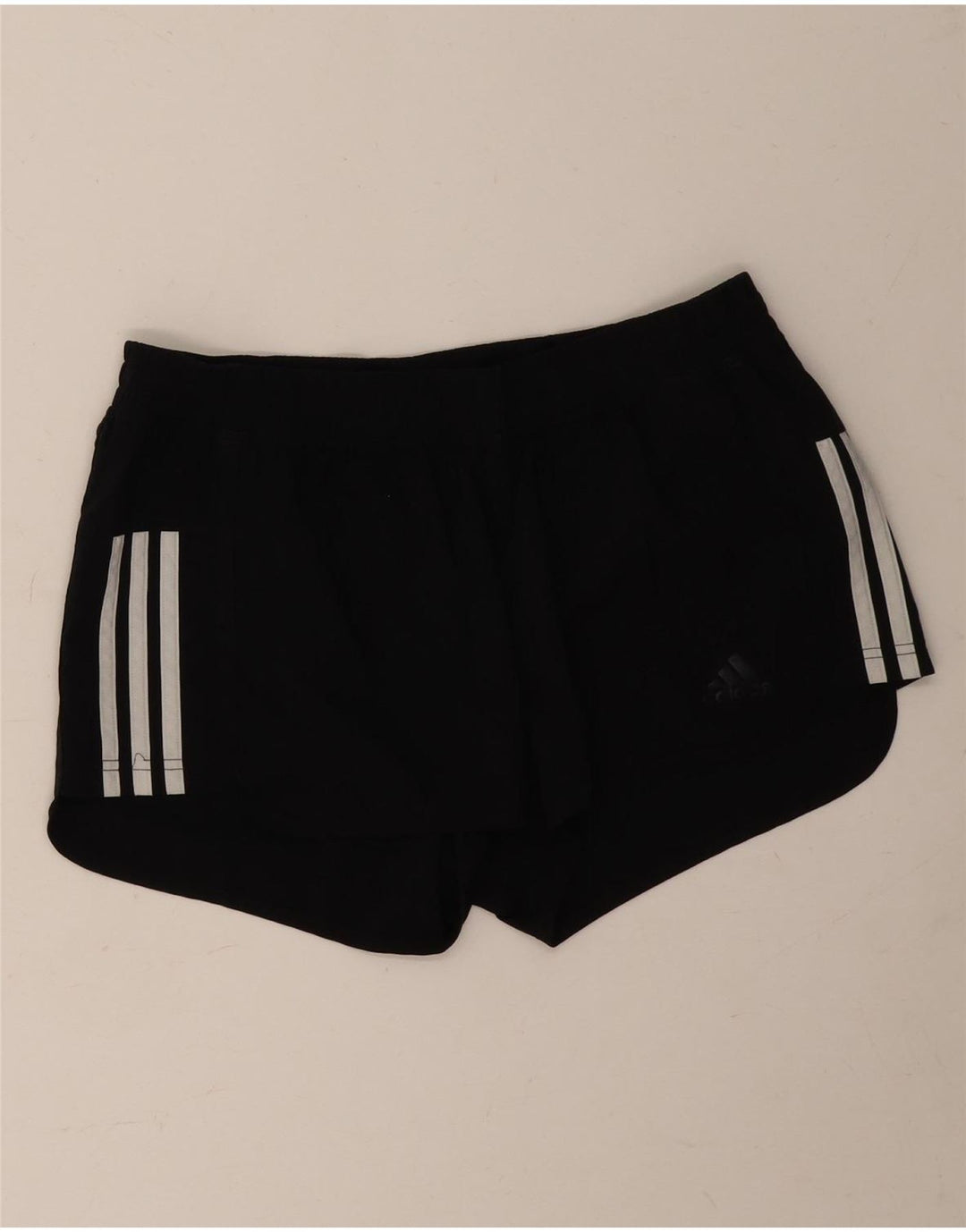 Adidas Womens Climalite Sport Shorts UK 12/14 Medium  Black Polyester