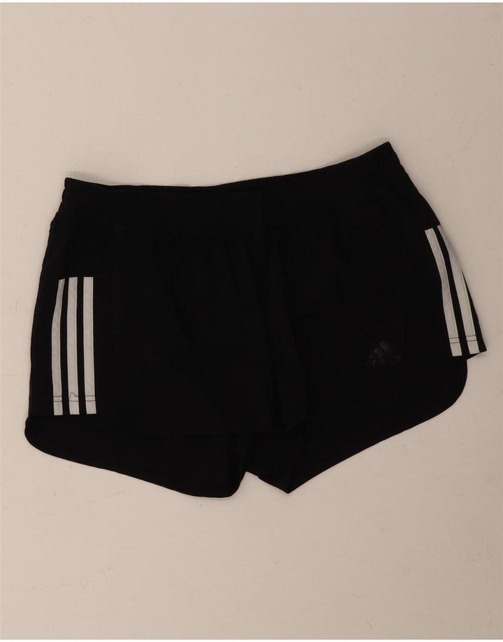 Adidas Womens Climalite Sport Shorts UK 12/14 Medium  Black Polyester