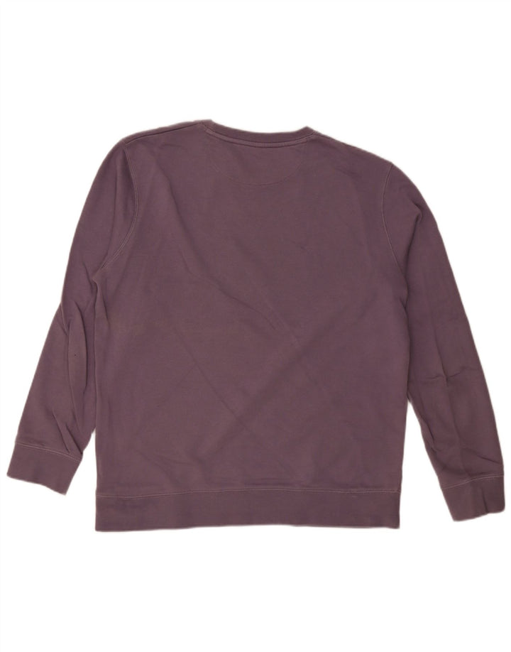 Wrangler Mens Sweatshirt Jumper Medium Purple Cotton