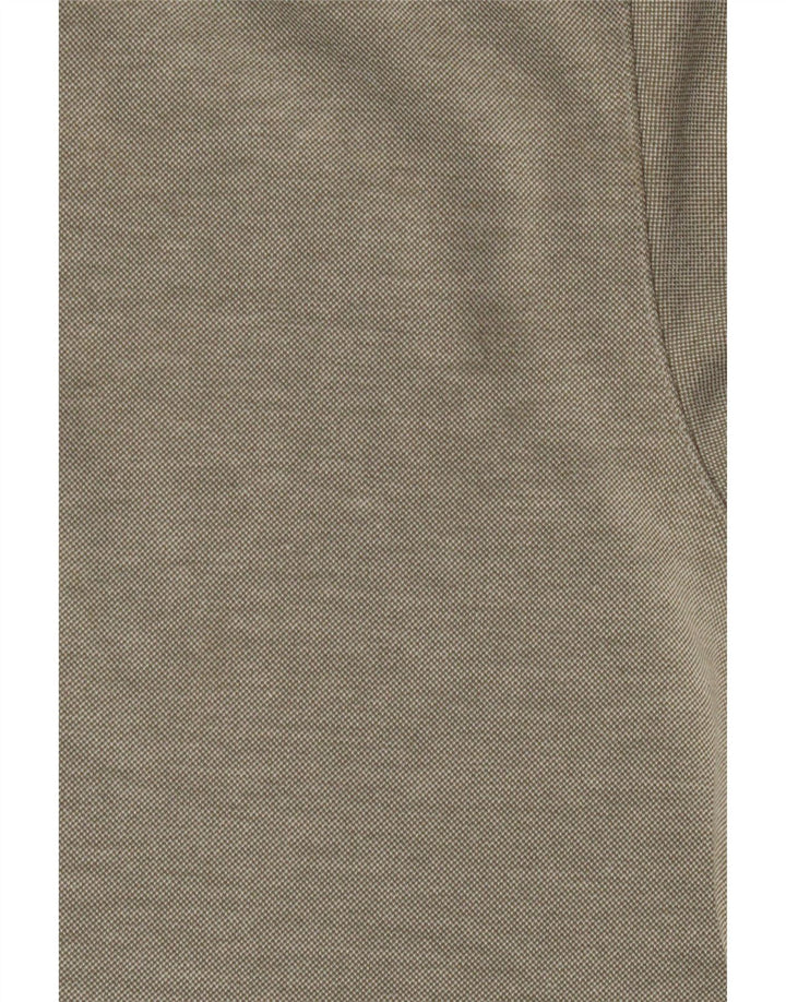TED BAKER Mens London Polo Shirt Size 4 Large Grey Modal Vintage Ted Baker and Second-Hand Ted Baker from Messina Hembry 