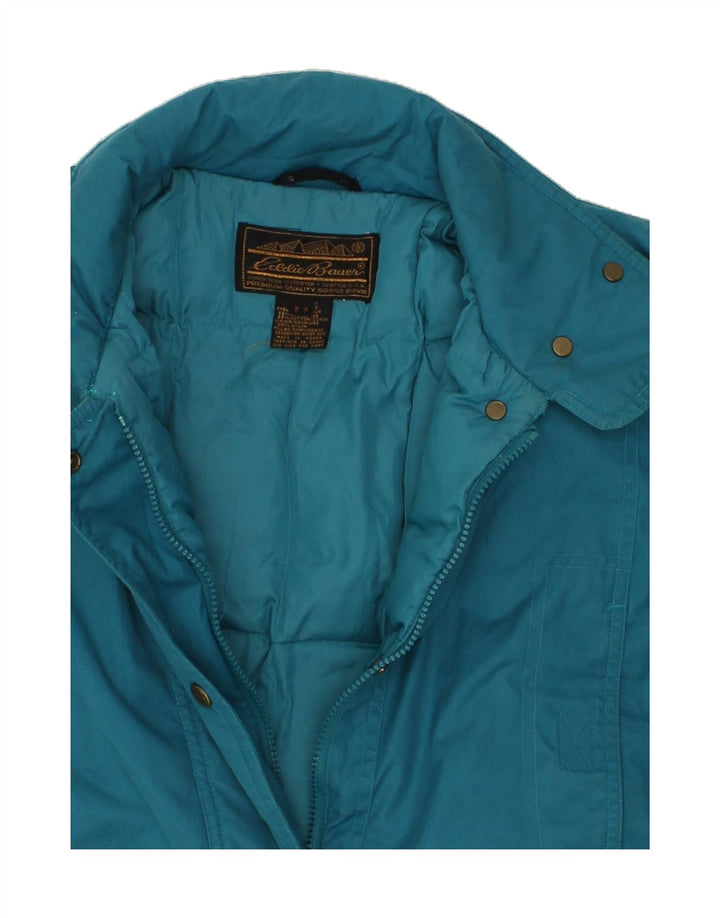 EDDIE BAUER Womens Windbreaker Jacket UK 10 Small Blue Polyester Vintage Eddie Bauer and Second-Hand Eddie Bauer from Messina Hembry 