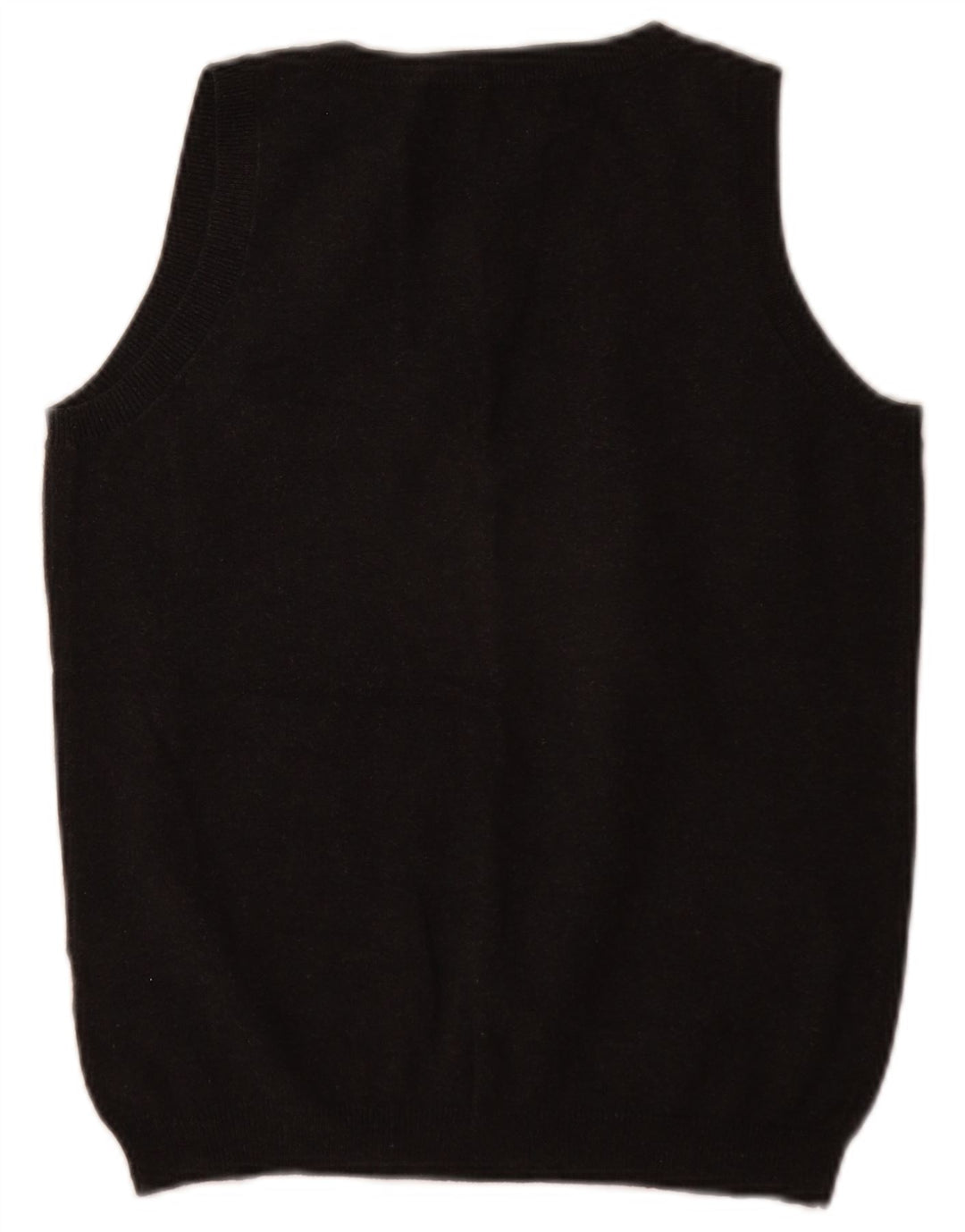 Zara Womens Vest Tank Top UK 14 Large Grey Cotton