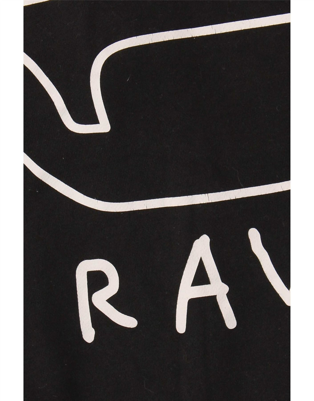 G-Star Mens Graphic Sweatshirt Jumper Large Black Cotton