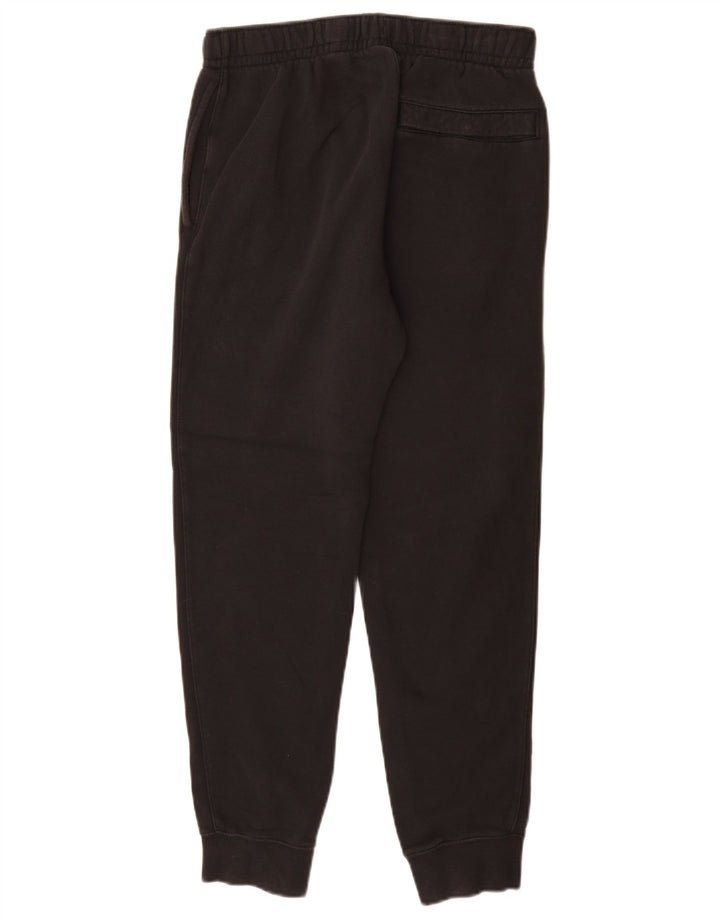 NIKE Mens Tracksuit Trousers Joggers Small Black Cotton