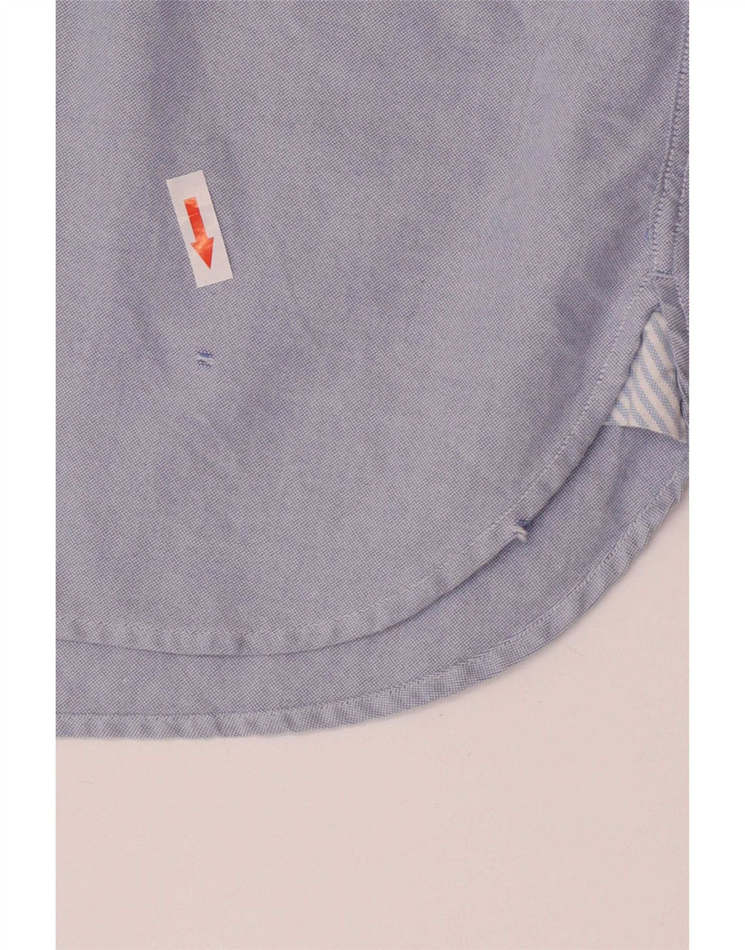 Tommy Hilfiger Mens Regular Fit Shirt Large Blue Cotton