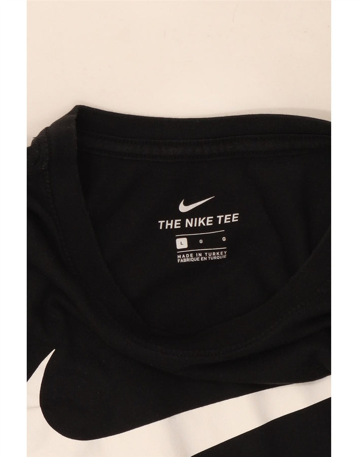 Nike Mens Graphic T-Shirt Top Large Black