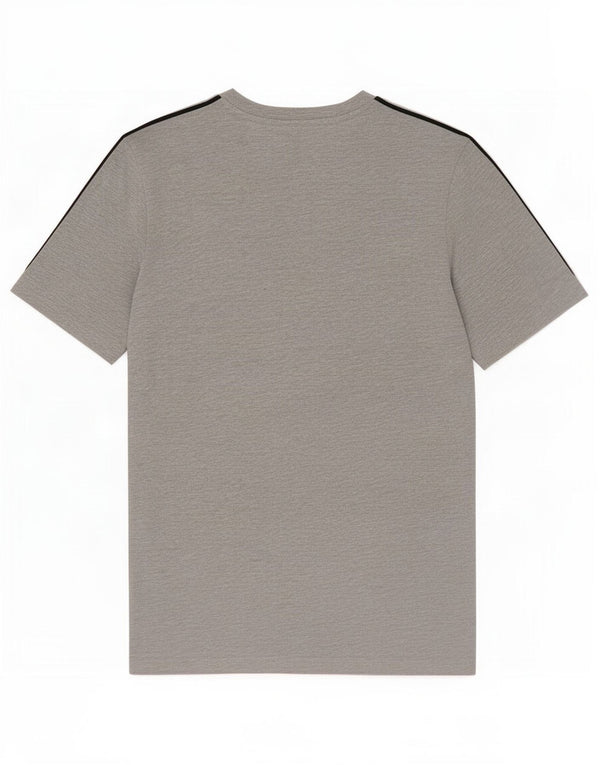Adidas Boys T-Shirt Top 15-16 Years Grey Cotton