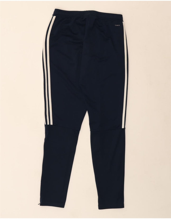 ADIDAS Mens Climalite Tracksuit Trousers Medium  Navy Blue Polyester Vintage Adidas and Second-Hand Adidas from Messina Hembry 