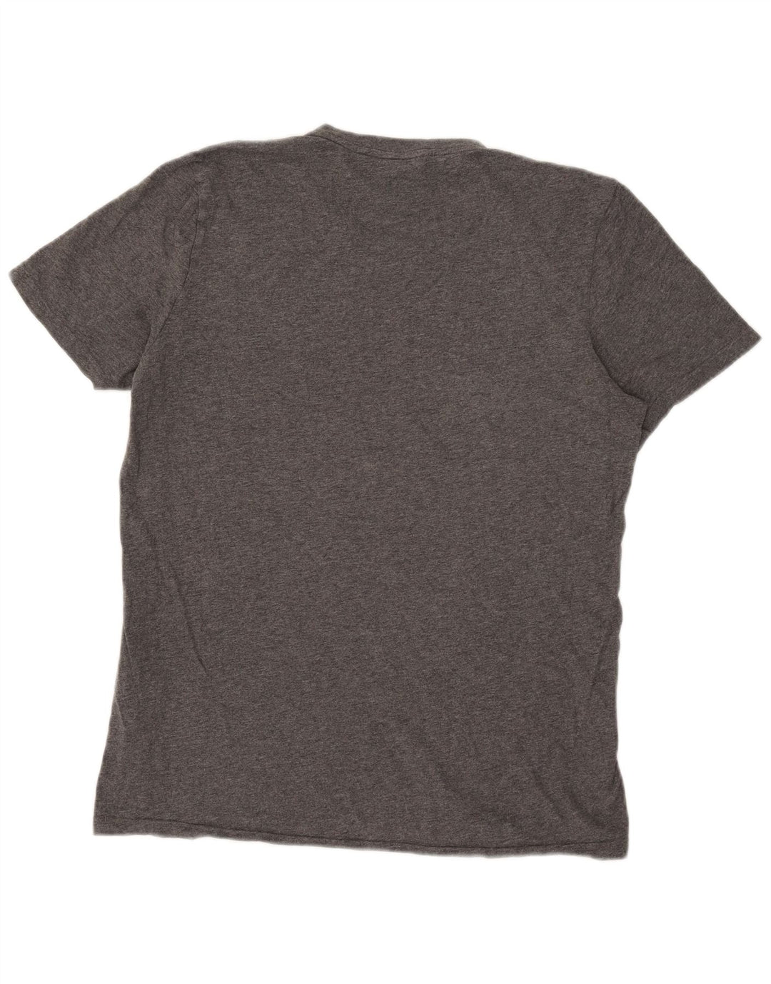 Adidas Mens T-Shirt Top Medium Grey Cotton