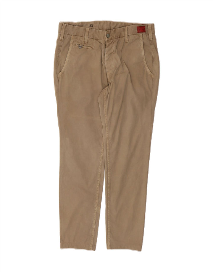 REPLAY Mens Slim Chino Trousers W32 L30 Beige Cotton Vintage Replay and Second-Hand Replay from Messina Hembry 