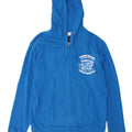 Ellesse Mens Graphic Zip Hoodie Sweater Medium Blue Cotton