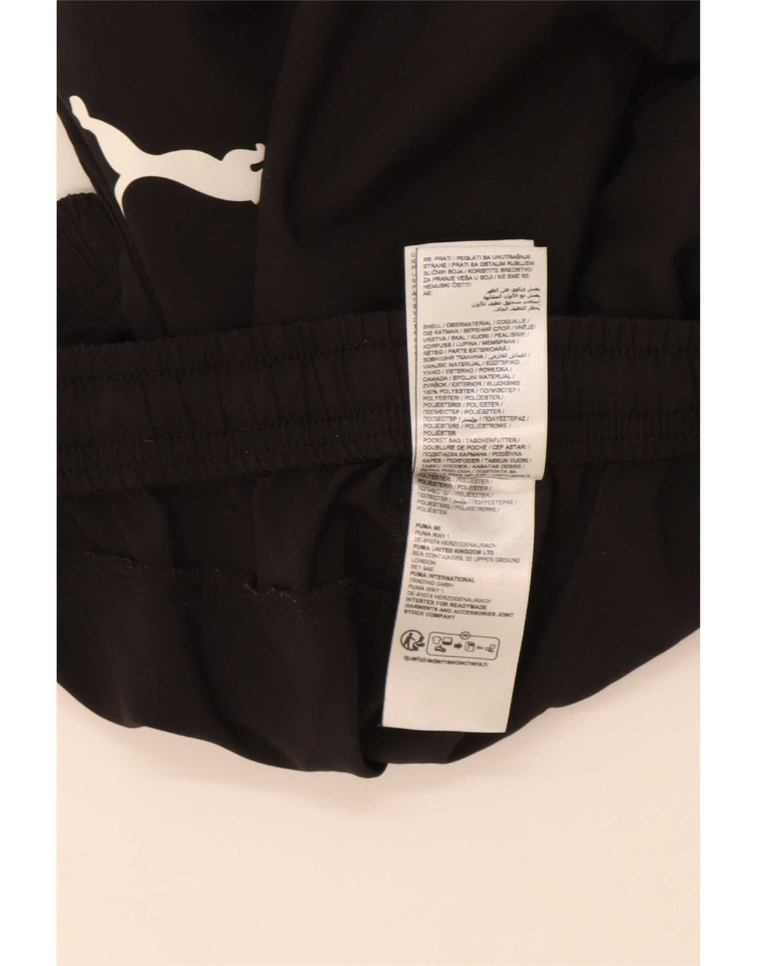 Puma Boys Sport Shorts 15-16 Years Black Polyester