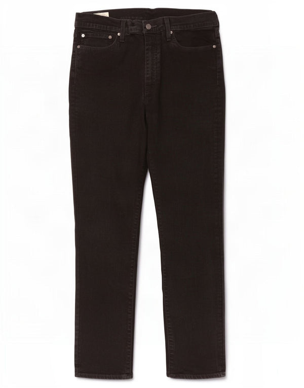 Levi's Mens 511 Slim Jeans W36 L32 Black Cotton