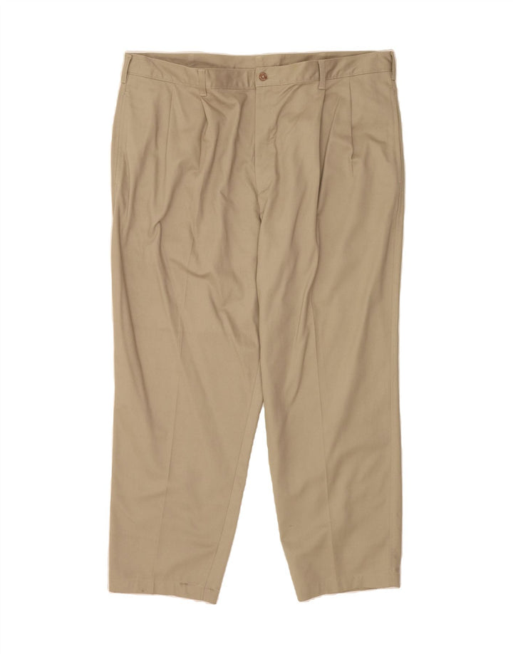 FARAH Mens Pegged Chino Trousers W42 L29 Beige Cotton Vintage Farah and Second-Hand Farah from Messina Hembry 
