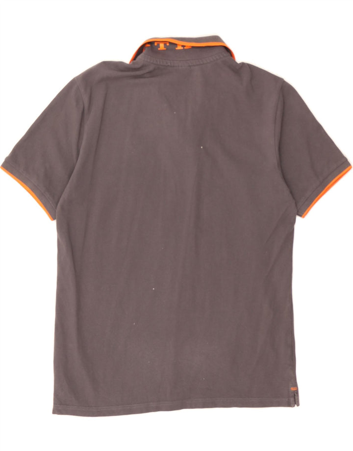 NORTH SAILS Boys Regular Fit Polo Shirt 15-16 Years Large Grey Cotton Vintage North Sails and Second-Hand North Sails from Messina Hembry 