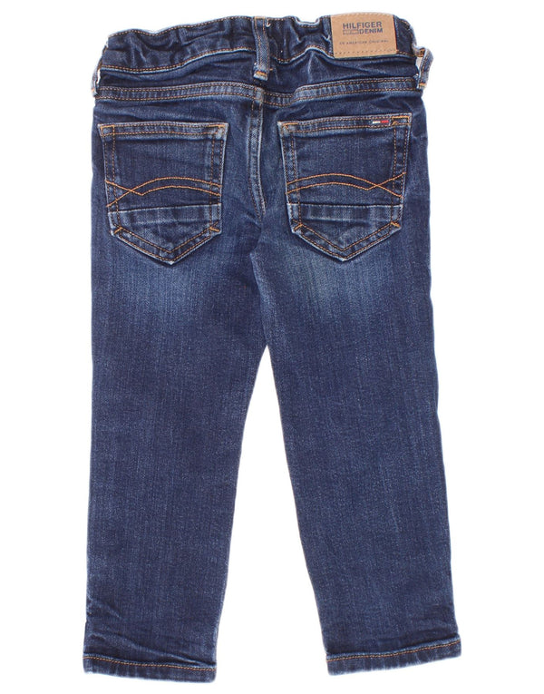 Tommy Hilfiger Boys Slim Jeans 2-3 Years W20 L15 Blue Cotton