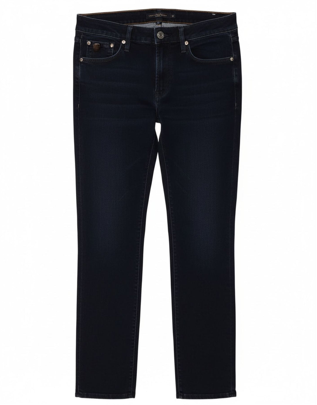 Eddie Bauer Womens Straight Jeans US 10 Large W30 L31 Navy Blue
