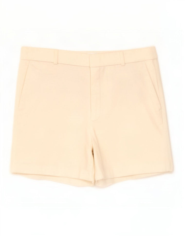 Zara Womens Chino Shorts Small W27 White