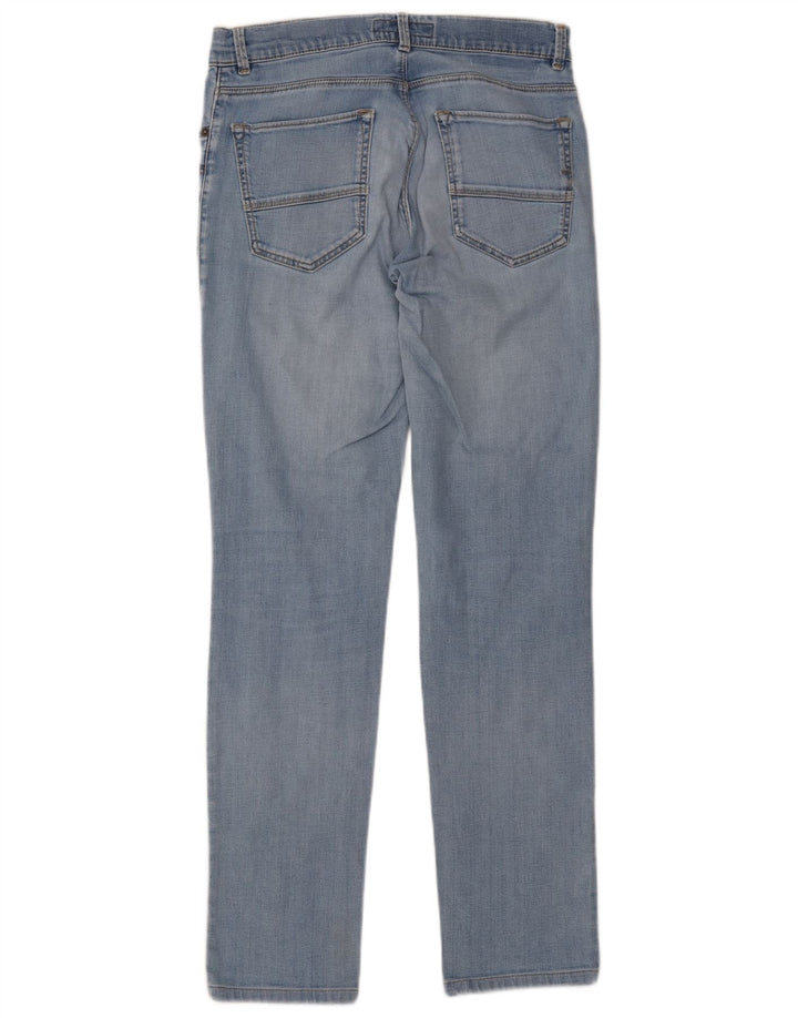 Trussardi Womens Slim Jeans W31 L32 Blue Polyester