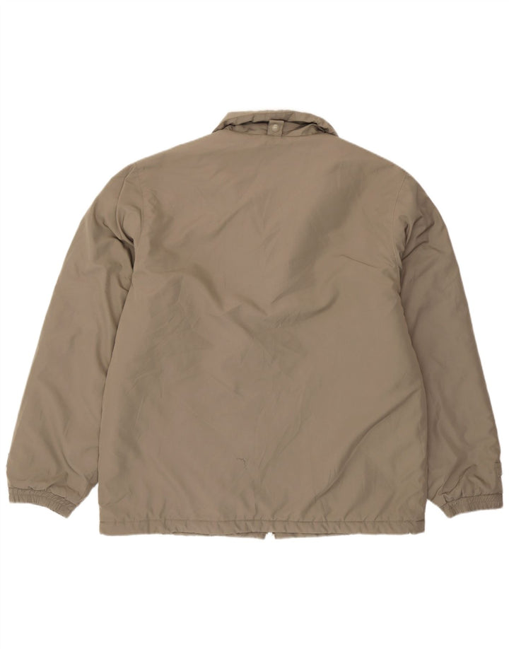 Kappa Mens Padded Jacket UK 40 Large Brown Polyamide